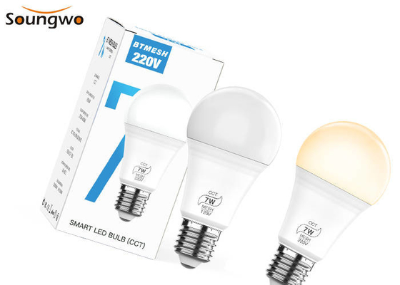 Smart Light Bulbs Bluetooth  Voice Control DIY Color And Brightness